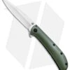 Kershaw Al Mar AM-3 Assisted Opening Knife Green G-10 (3" Satin) 2335GRN
