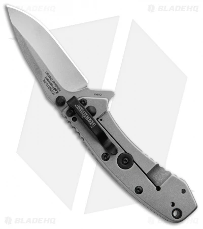 Kershaw Cryo Assisted Opening Flipper Knife Black G-10 (2.75" D2) Exclusive - Image 5
