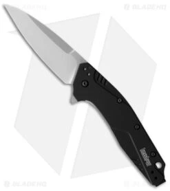 Kershaw Dividend Assisted Opening Knife Black (3" Stonewash 20CV) 1812BLK