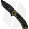 Kershaw Faultline Liner Lock Knife Green/Black GFN (3" Black) 8760