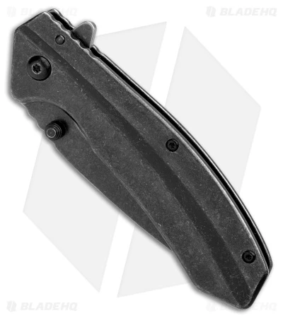 Kershaw Filter Frame Lock Knife Stainless Steel (3.25" BlackWash) 1306BW - Image 2