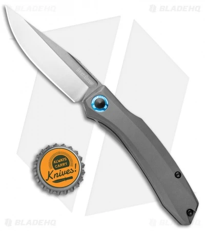 Kershaw Highball Frame Lock Knife Stainless Steel (2.8" Satin D2) 7010 - Image 4