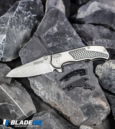 Kershaw Hinderer Agile Assisted Opening Knife (2.75" Stonewash) 1558 - Image 8