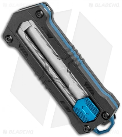 Kershaw Jens Anso Kapsule Manual Sliding Button Lock OTF Knife (1.9" Satin) - Image 2