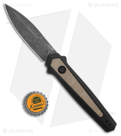 Kershaw Launch 15 MagnaCut Automatic Knife Aluminum/Micarta (3.8" Black SW) 7950 - Image 4