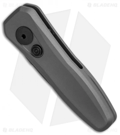 Kershaw Launch 4 CA Legal Automatic Knife Gray (1.9" Damascus) BHQ Exclusive - Image 3