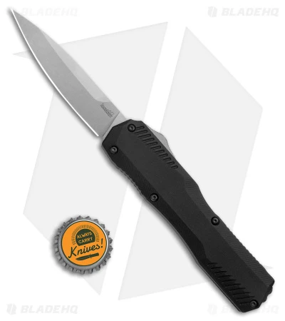 Kershaw Livewire D/A OTF Automatic Knife Black Aluminum (3.4" SW 20CV) 9000 - Image 4