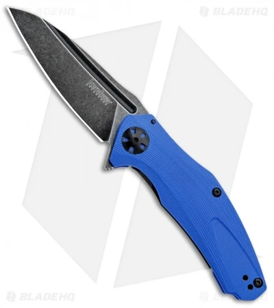Kershaw Natrix A/O Knife Blue G-10 (3.25" BlackWash) 7007BLUBW