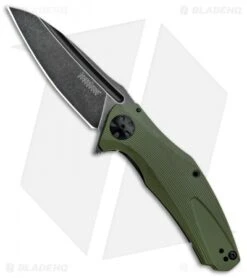 Kershaw Natrix A/O Knife Olive Green G-10 (3.25" BlackWash) 7007OLBW