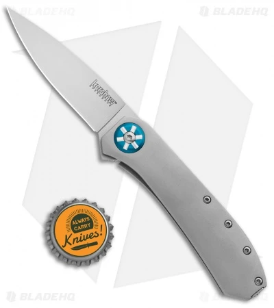 Kershaw Rexford Amplitude Frame Lock Knife Stainless Steel (3.12" Bead Blast) - Image 4