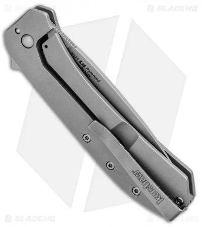 Kershaw Rexford Amplitude Frame Lock Knife Stainless Steel (3.12" Bead Blast) - Image 3