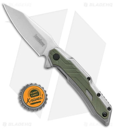 Kershaw Salvage Reverse Tanto Spring Assisted Knife Steel/GFN (2.9" SW) 1369 - Image 4