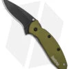 Kershaw Scallion Assisted Opening Knife Olive (2.25" Black) 1620OLBLK