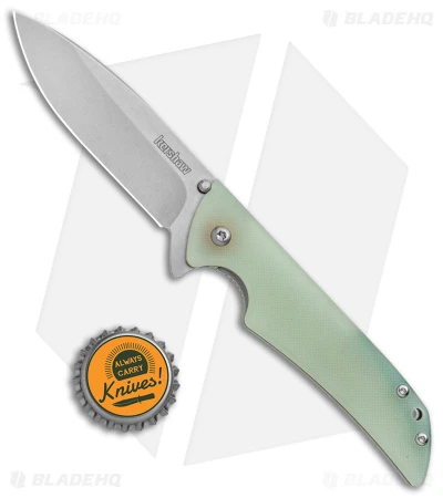 Kershaw Skyline Exclusive Knife Natural Jade G-10 (3.1" SW 20CV) - Image 4