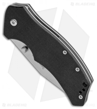 Kershaw Tension Liner Lock Knife Black G-10 (3.1" Satin) - Image 2