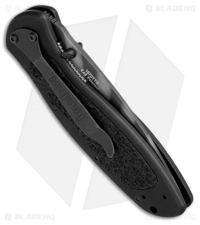 Kershaw Blur Tanto Assisted Opening Knife Black (3.375" Tiger Stripe) 1670TTS - Image 3