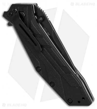 Kershaw Brawler Assisted Opening Knife (3.25" BlackWash) 1990BW - Image 3