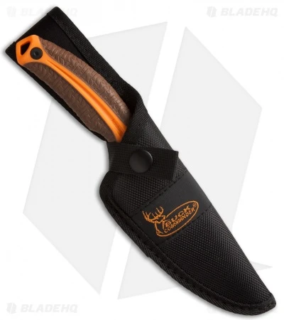 Kershaw Buck Commander LoneRock ZipIt Pro Fixed Blade Knife (3.375" Brown) 1894 - Image 2