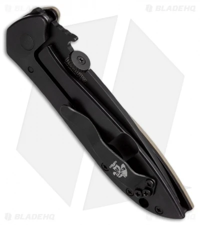 Kershaw Emerson CQC-4K Frame Lock Knife Brown G-10 (3.25" Black) 6054BRNBLK - Image 2