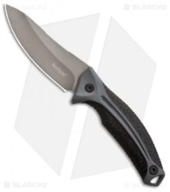 Kershaw LoneRock Small Fixed Blade Knife (3.75" Gray) 1895